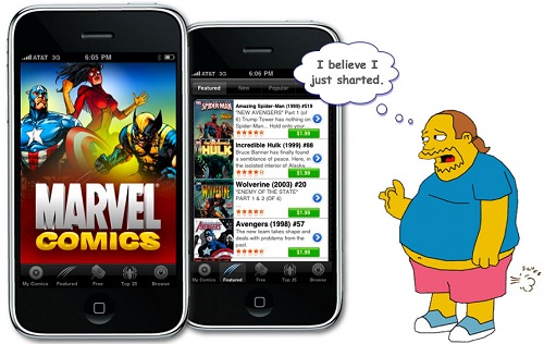 Marvel App Store