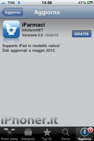 iFarmaci update 2.0