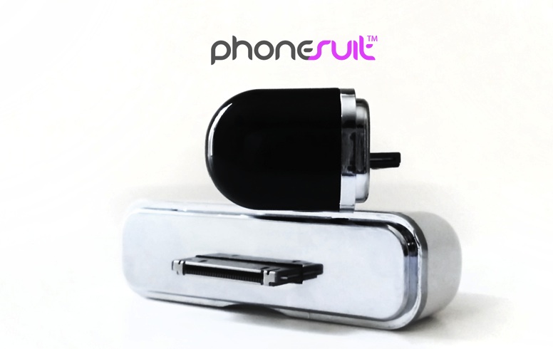 PhoneSuit "Primo": il micro battery pack per iPhone e iPod 