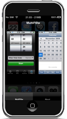 Multitasking sul modello di Palm Pre per iPhone jailbroken