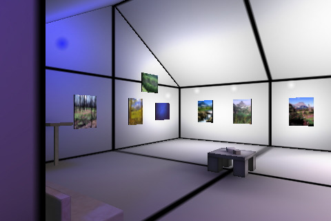 3D Gallery: Esponiamo le nostre immagini in una galleria d'arte