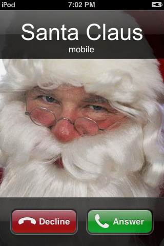 Babbo Natale iPhone