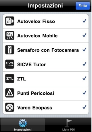 Autovelox Plus: rileva autovelox ed altri punti d'interesse con iPhone