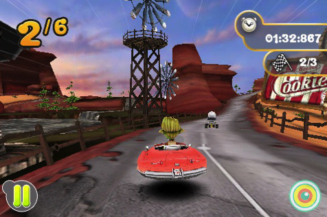 Planet 51 Racer: un gioco di corsa marziano per iPhone