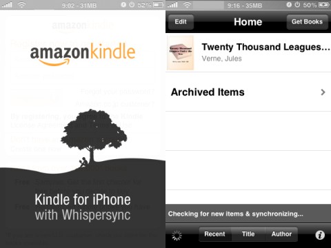 Kindle for iPhone