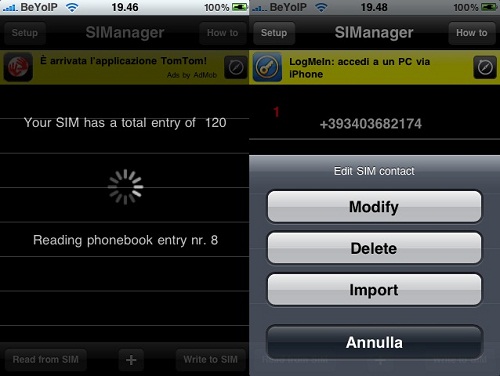 SIManager: Gestiamo i contatti SIM sul nostro iPhone