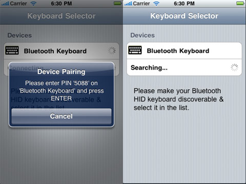 iPhone: supporto per tastiere Bluetooth