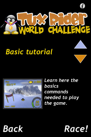 Tux Rider World Challenge: il pinguino più famoso su iPhone