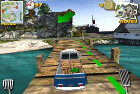 Parcel Panic - Post Car Racer 3D: "consegna tutti i pacchi velocemente" per iPhone