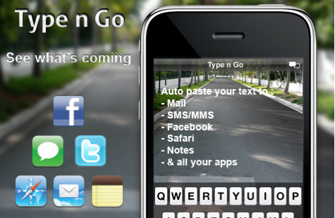 Type and Go: scrivi, cammina e guarda la strada contemporaneamente con iPhone