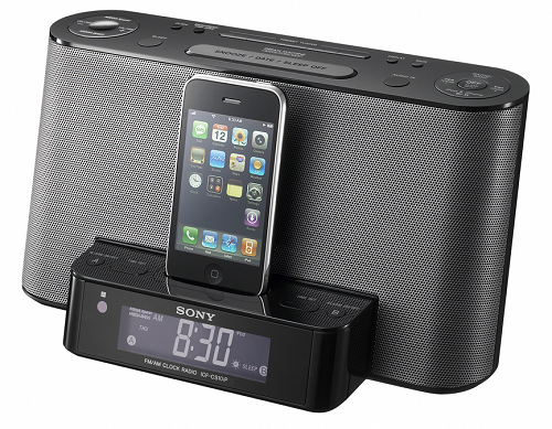 Sony ICF-C1iP, un dock con sveglia per iPod o iPhone