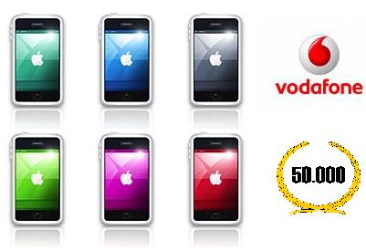 Vodafone UK: 50.000 iPhone venduti il primo giorno