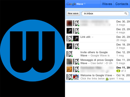 Wave Me, client iPhone gratuito per Google Wave