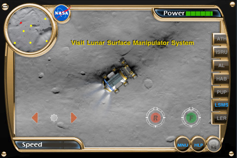 First Look: NASA Lunar Electric Rover Simulator, perlustra il suolo Lunare con iPhone