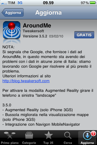 AroundMe Google