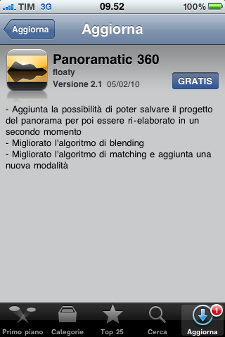 Panoramatic 360 si aggiorna alla versione 2.1 con interessanti novità