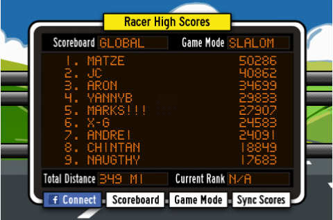 Racer: un simpatico gioco di corse automobilistiche per iPhone e iPod touch