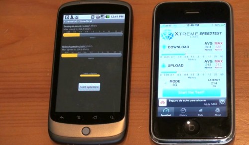 Nexus One vs iPhone 3GS
