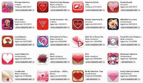 San valentino App Store