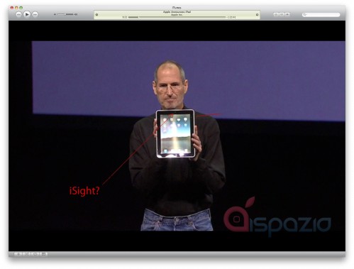 iPad con fotocamera frontale? Jailbreaking the news