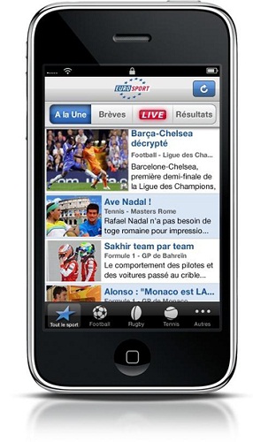 Eurosport iphone