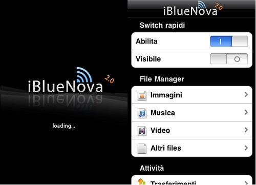 iBlueNova, l'unica applicazione per scambiare file via bluetooth ora disponibile in Cydia