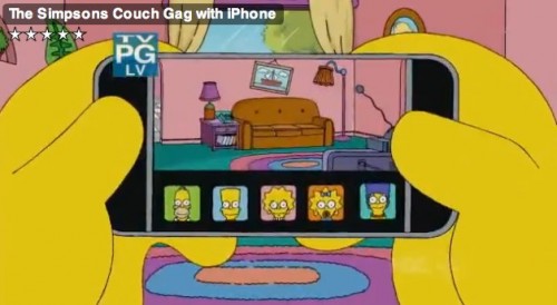 iPhone sigla Simpson