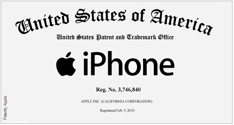 iphone trademark