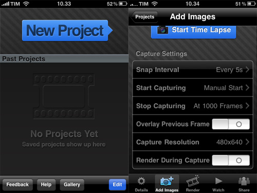 iTimeLapse Pro, create con iPhone i vostri stop motion