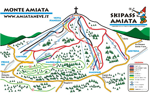 AmiataNeve: Tutte le info sul monte Amiata direttamente sul nostro iPhone