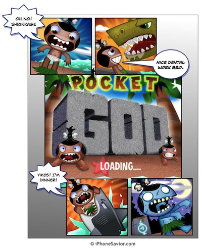 Pocket God diventa un fumetto