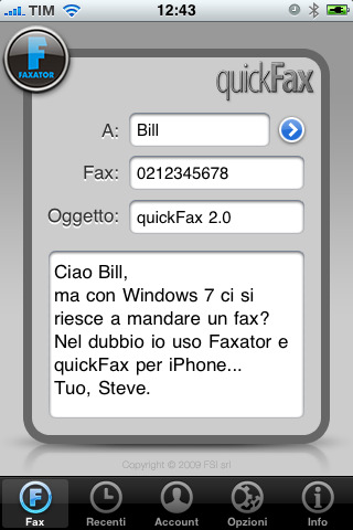 quickFax, spedire fax da iPhone - Top App