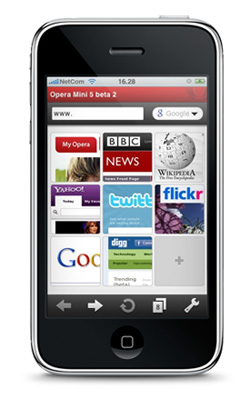 Opera Mini su iPhone, hands on