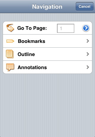 Aji Reader PDF: Un ottimo lettore PDF per iPhone e iPod touch