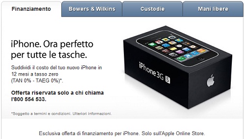 Finanziamento iPhone