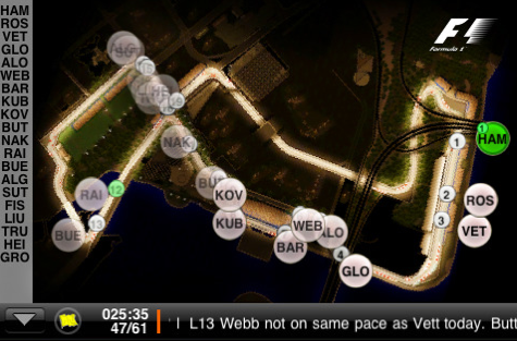 F1 2010 Timing App