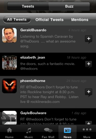 The Doors: l'applicazione ufficiale per iPhone e iPod touch