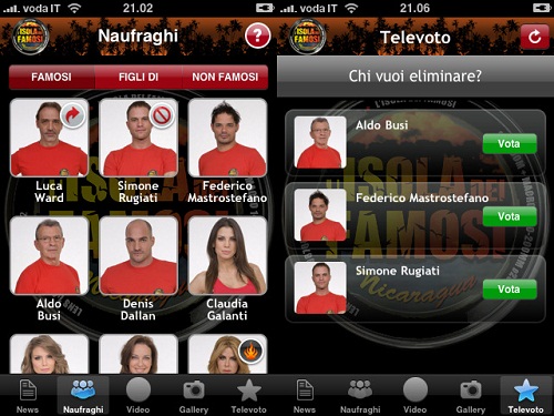 Isola dei Famosi, l'applicazione ufficiale del reality show sbarca in App Store