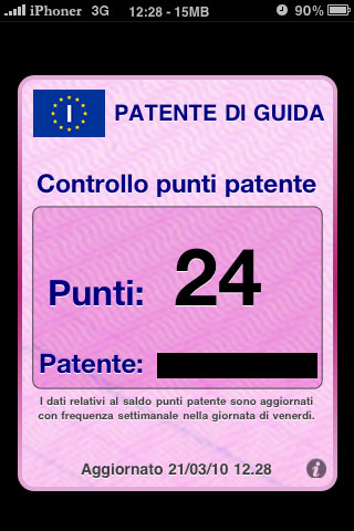Punti Patente, prova sul campo