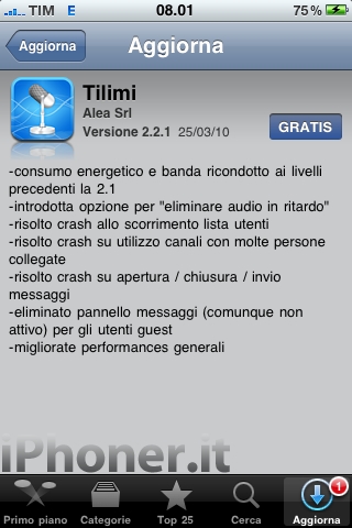 Tilimi update 2.2.1