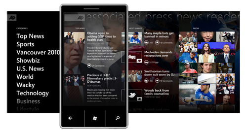 Ecco i primi dettagli sulle applicazioni per Windows Phone 7