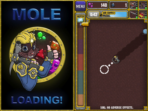 Mole - Quest for the Terracore gem