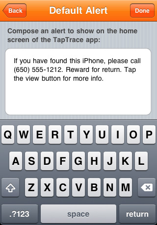 TapTrace: ritrova l'iPhone che hai perso