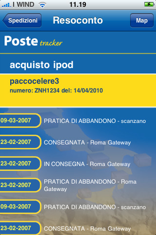 PosteTracker