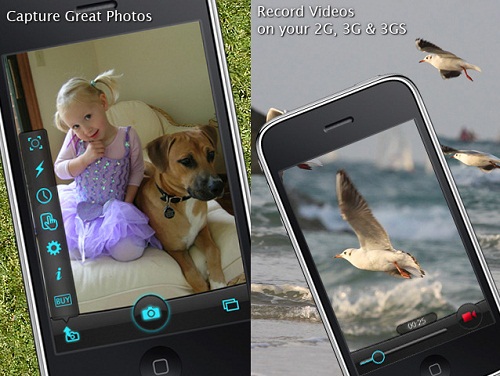 Camera Plus 2.0 "permette" la registrazione video con tutti gli iPhone