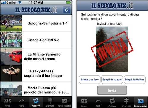 IlSecoloXIX.it: il quotidiano genovese sbarca in App Store