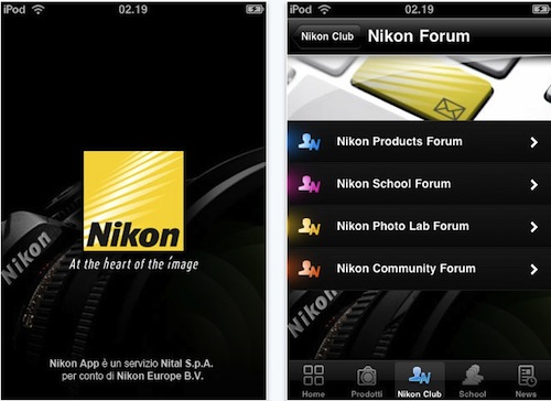 Nikon App: il mondo Nikon in tasca