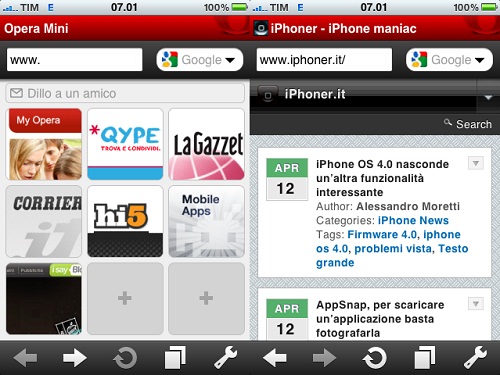 Opera Mini Web Browser