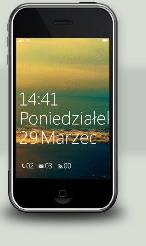 Win7Mobile Lockscreen iPhone