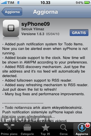 syPhone09 update 1.6.3